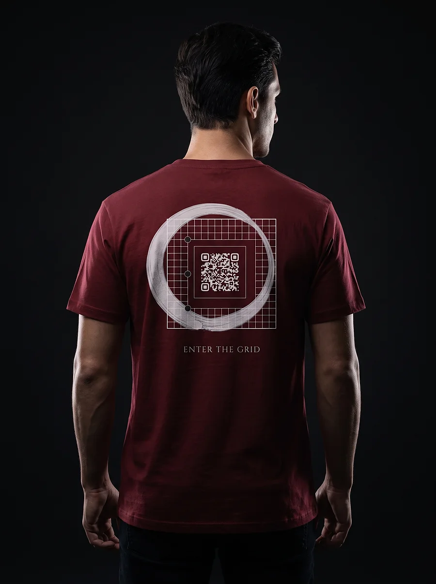 T-shirt GoHara avec QR code dans le dos